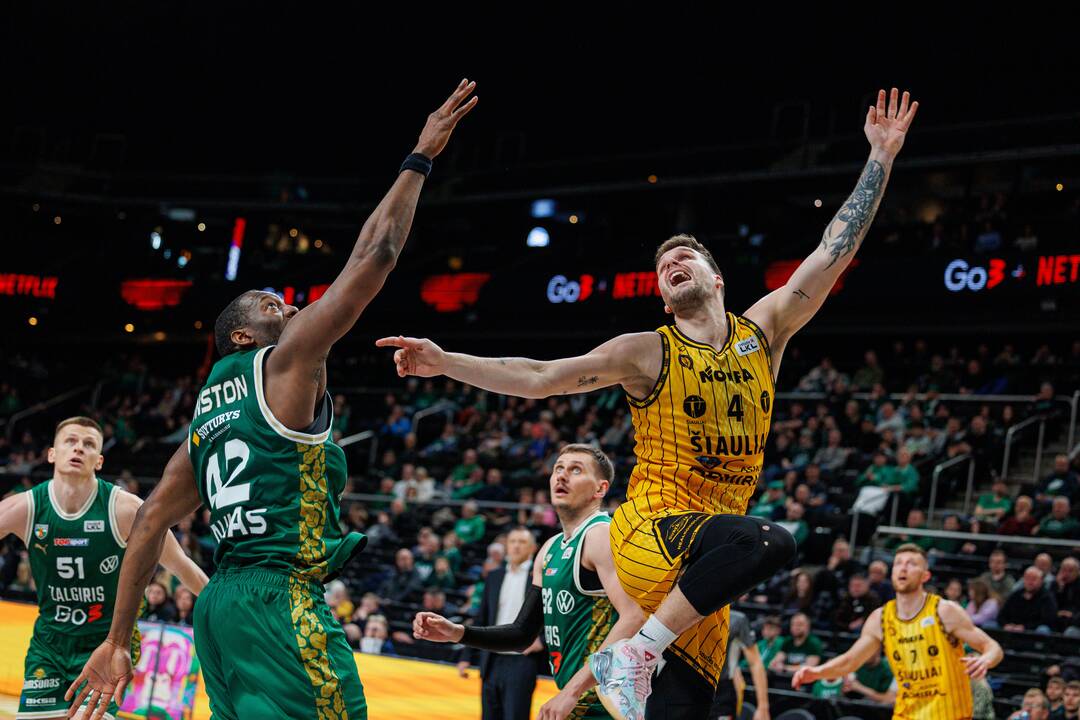 „Betsafe-LKL“: Kauno „Žalgiris“ – „Šiauliai-Casino Admiral“ 98:56