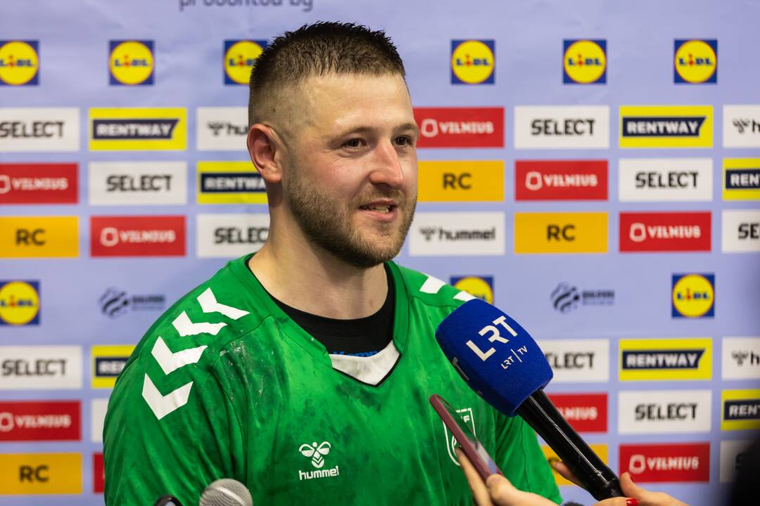 Europos rankinio čempionato atranka: Lietuva – Slovėnija 28:31
