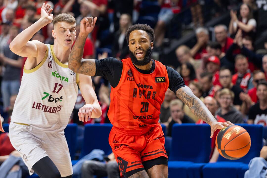 „Betsafe-LKL“ pusfinalis: Vilniaus „Rytas“ – Panevėžio „7bet-Lietkabelis“ 86:82