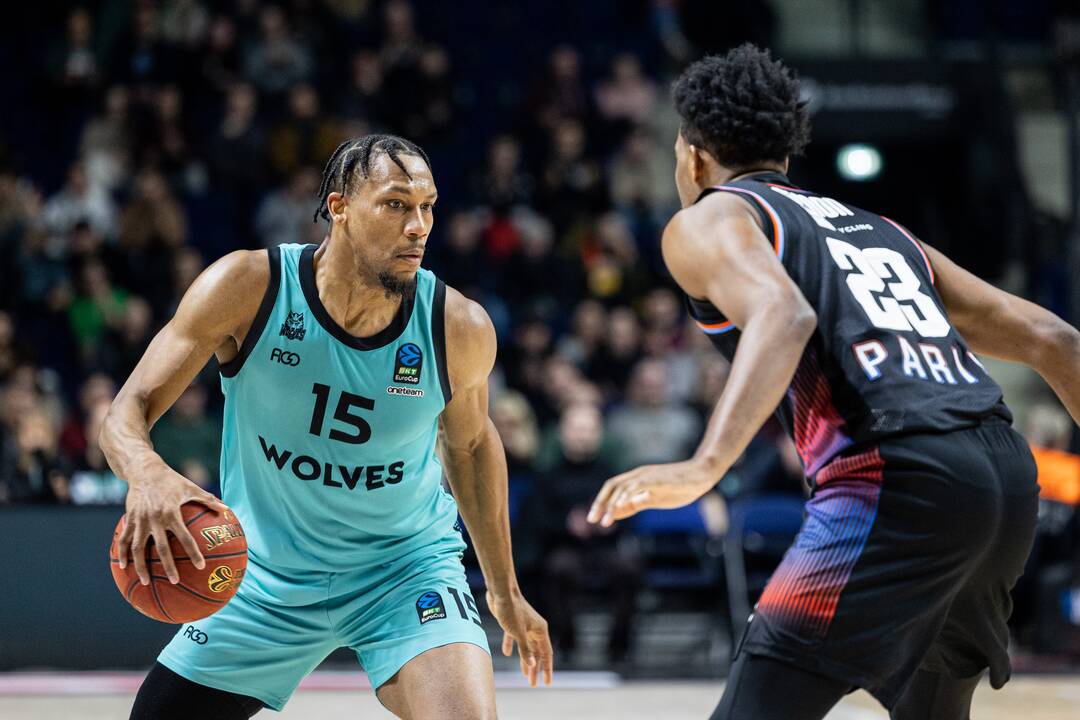 Europos taurė: Vilniaus „Wolves“ – Paryžiaus „Paris Basketball“ 79:110