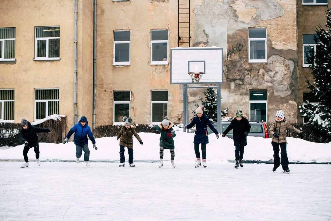 Nemokamos čiuožyklos Vilniuje