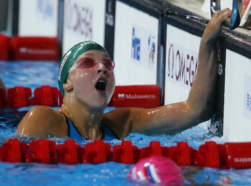 Rūta Meilutytė iškovojo aukso medalį