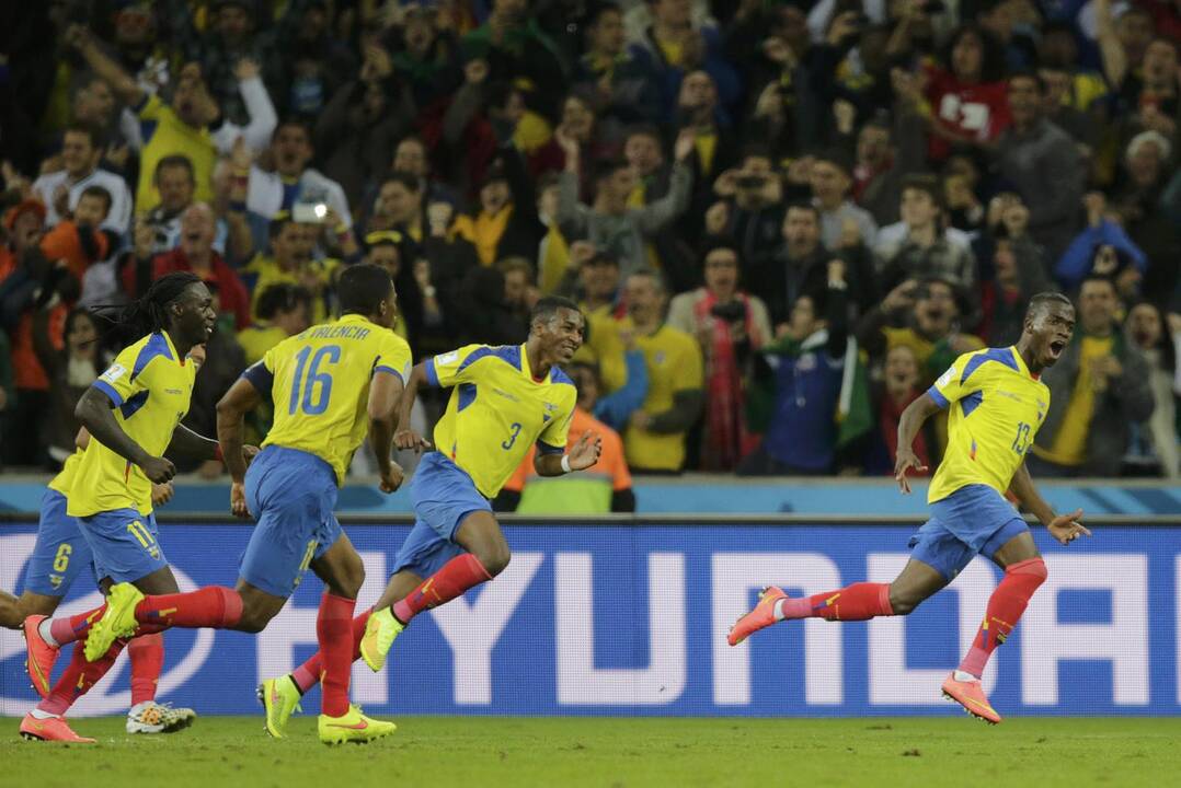 Pasaulio futbolo čempionatas: Ekvadoras - Hondūras