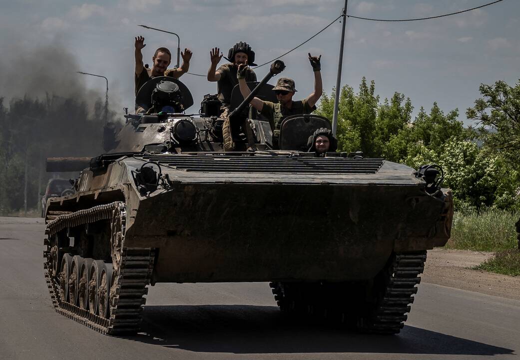 Analitikai: Ukrainos puolimas, regis, prasideda