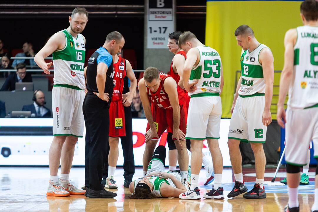 LKL ketvirtfinalis: Vilniaus „Rytas“ – Alytaus „Dzūkija“ 87:59