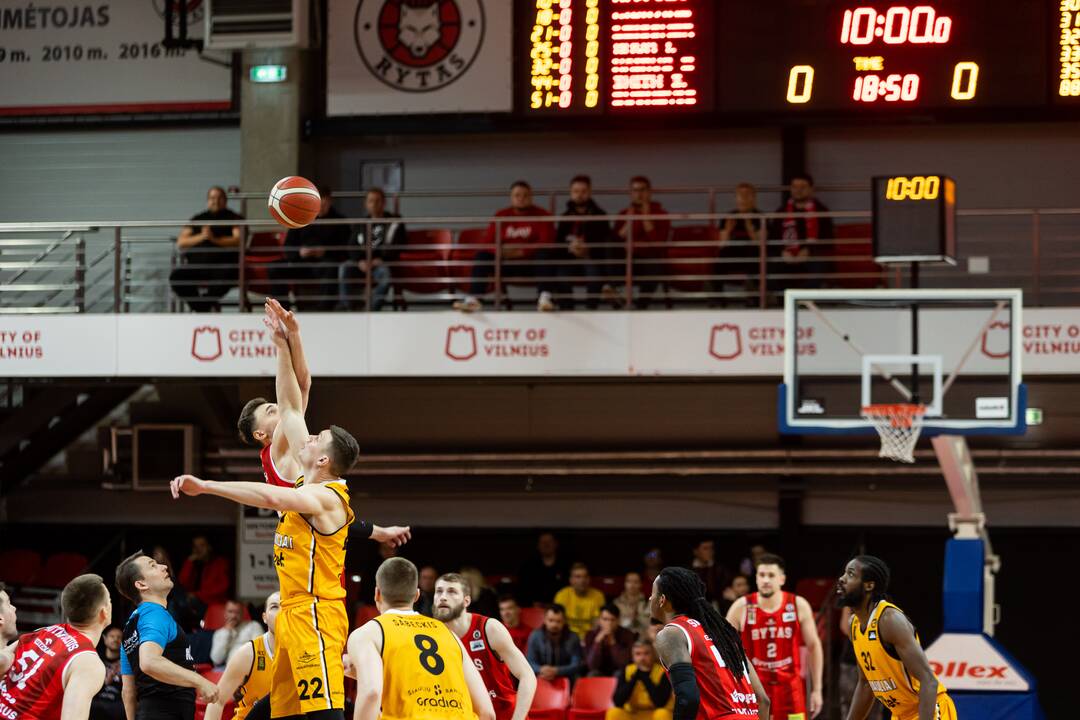 LKL pusfinalis: Vilniaus „Rytas“ – „Šiauliai“ 