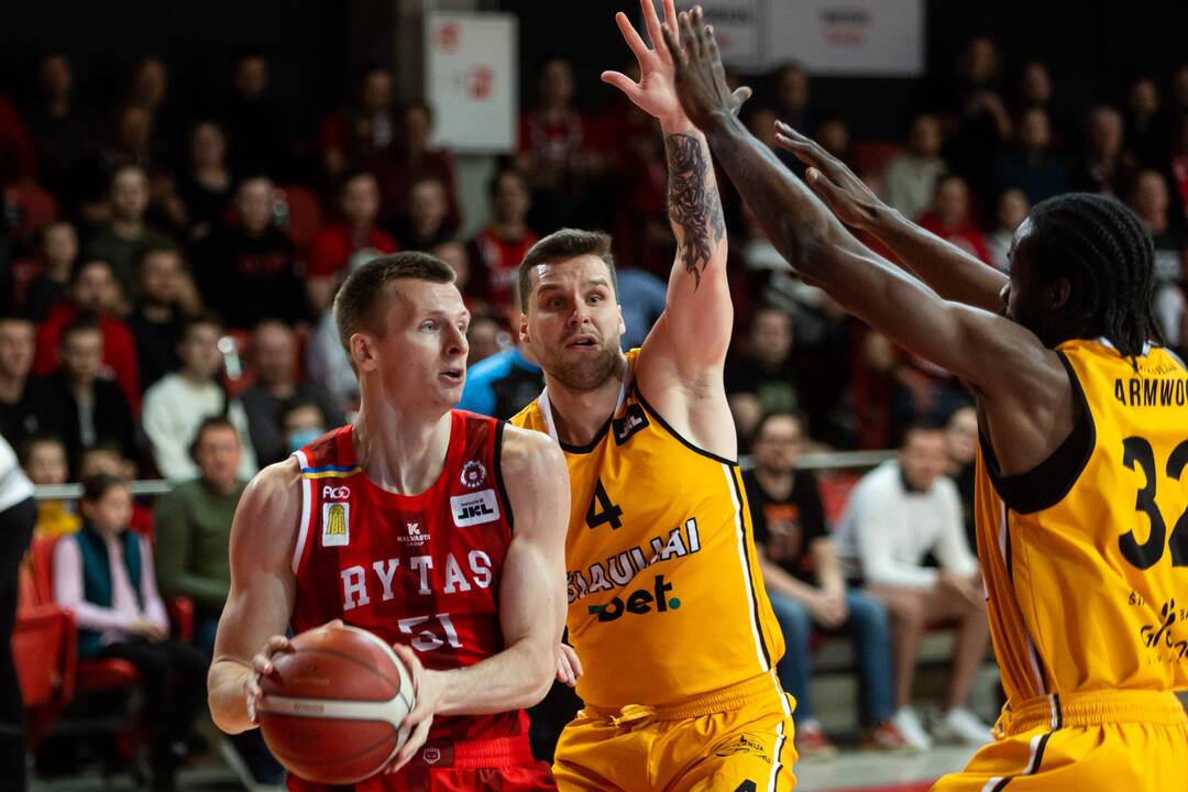 LKL pusfinalis: Vilniaus „Rytas“ – „Šiauliai“ 