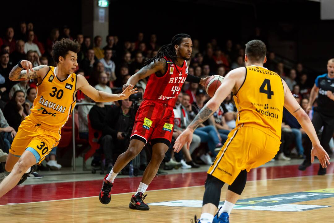 LKL pusfinalis: Vilniaus „Rytas“ – „Šiauliai“ 