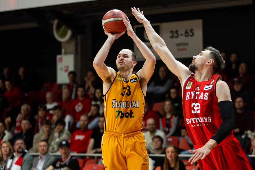 LKL pusfinalis: Vilniaus „Rytas“ – „Šiauliai“ 