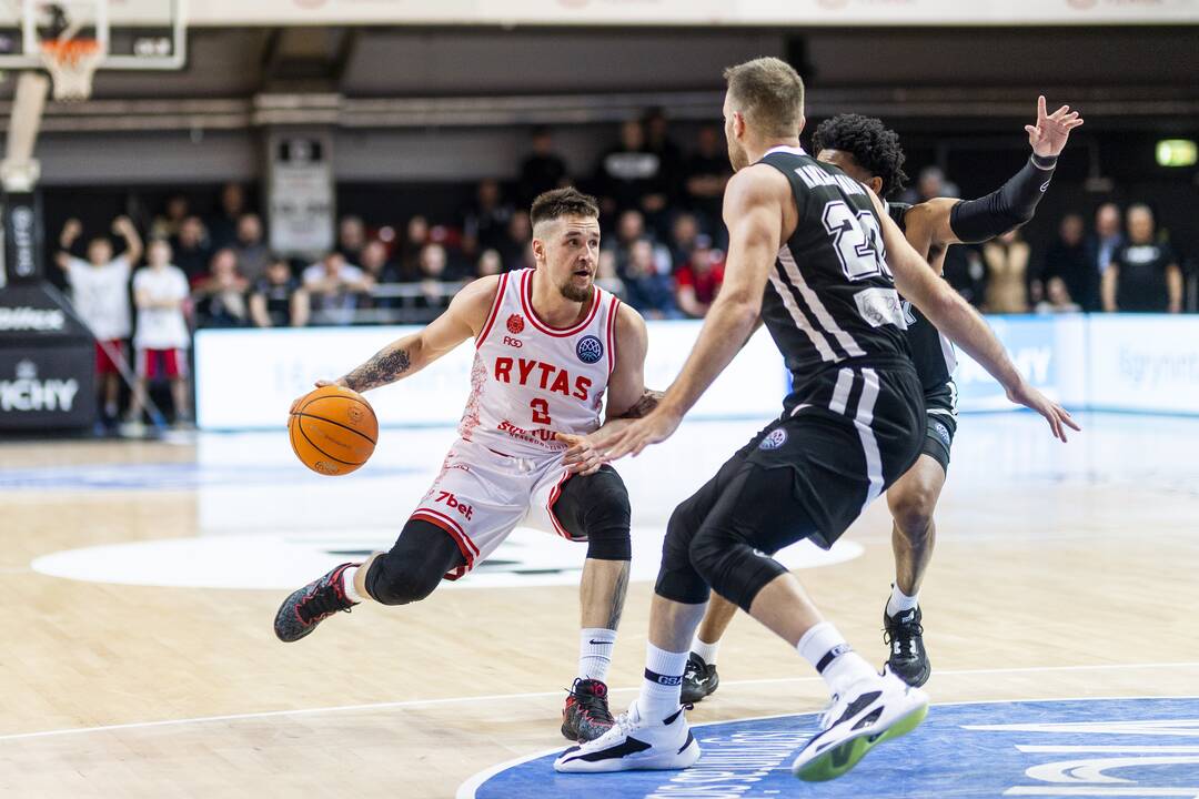 FIBA Čempionų lyga: Vilniaus „Rytas“ – Salonikų PAOK 82:63