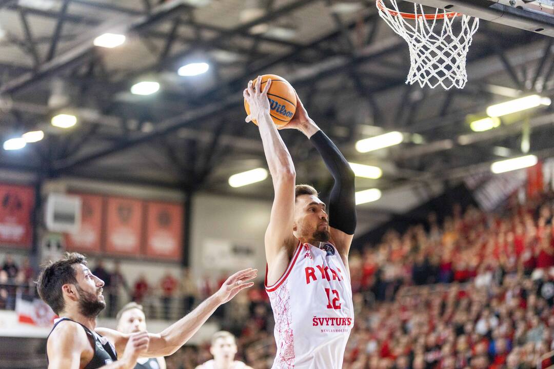 FIBA Čempionų lyga: Vilniaus „Rytas“ – Salonikų PAOK 82:63