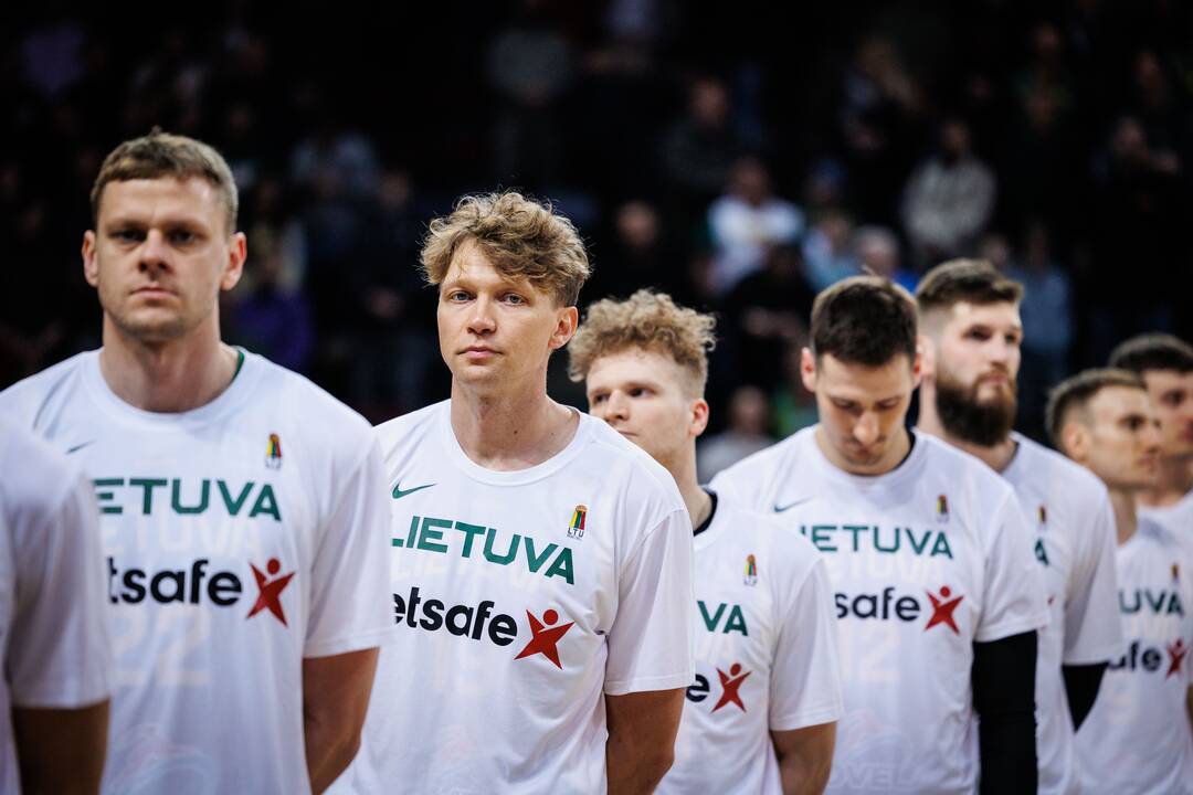 Europos vyrų krepšinio čempionato atranka: Lietuva – Estija 82:75