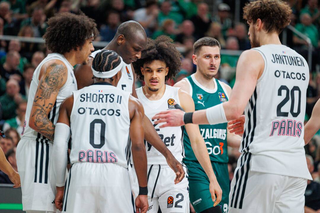 Eurolyga: Kauno „Žalgiris“ – Paryžiaus „Paris Basketball“ 83:81