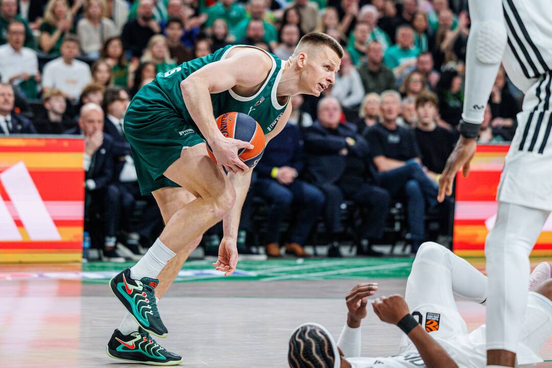 Eurolyga: Kauno „Žalgiris“ – Paryžiaus „Paris Basketball“ 83:81