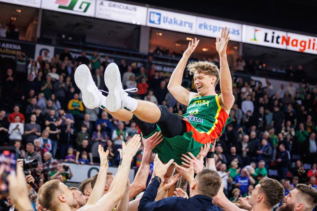 Europos vyrų krepšinio čempionato atranka: Lietuva – Estija 82:75