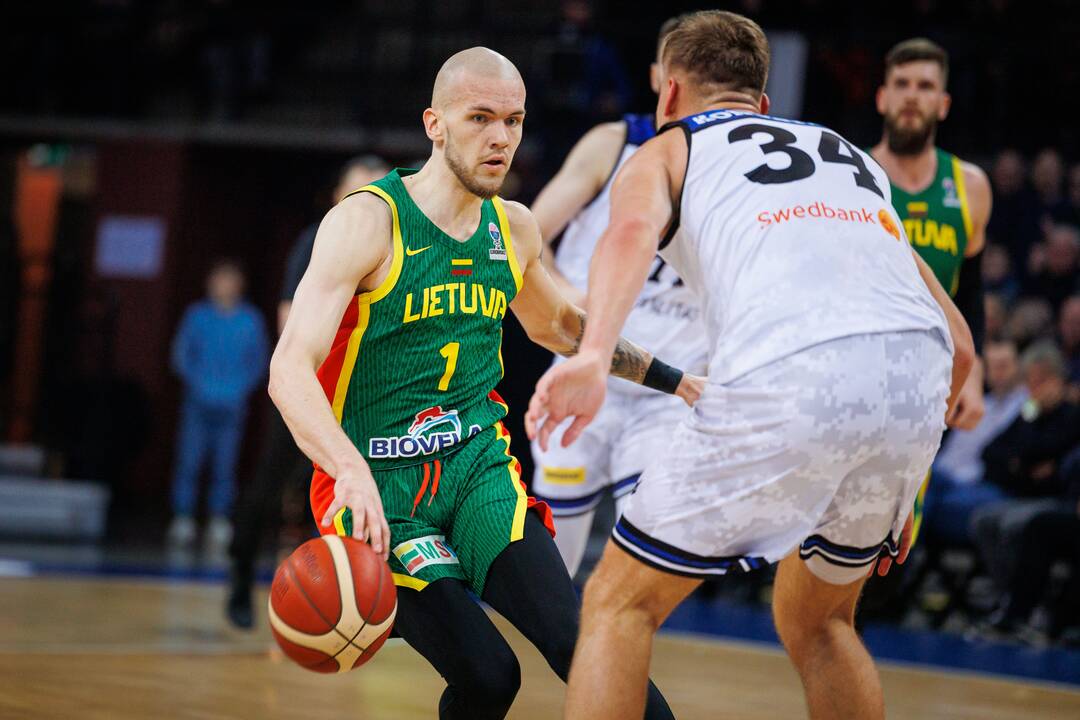 Europos vyrų krepšinio čempionato atranka: Lietuva – Estija 82:75