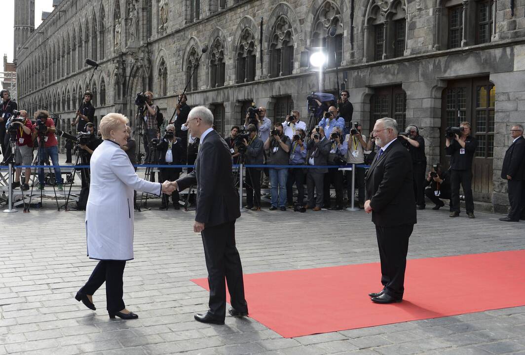 Prezidentė: mūsų pareiga užtikrinti, kad tragiškos praeities pamokos nepasikartotų