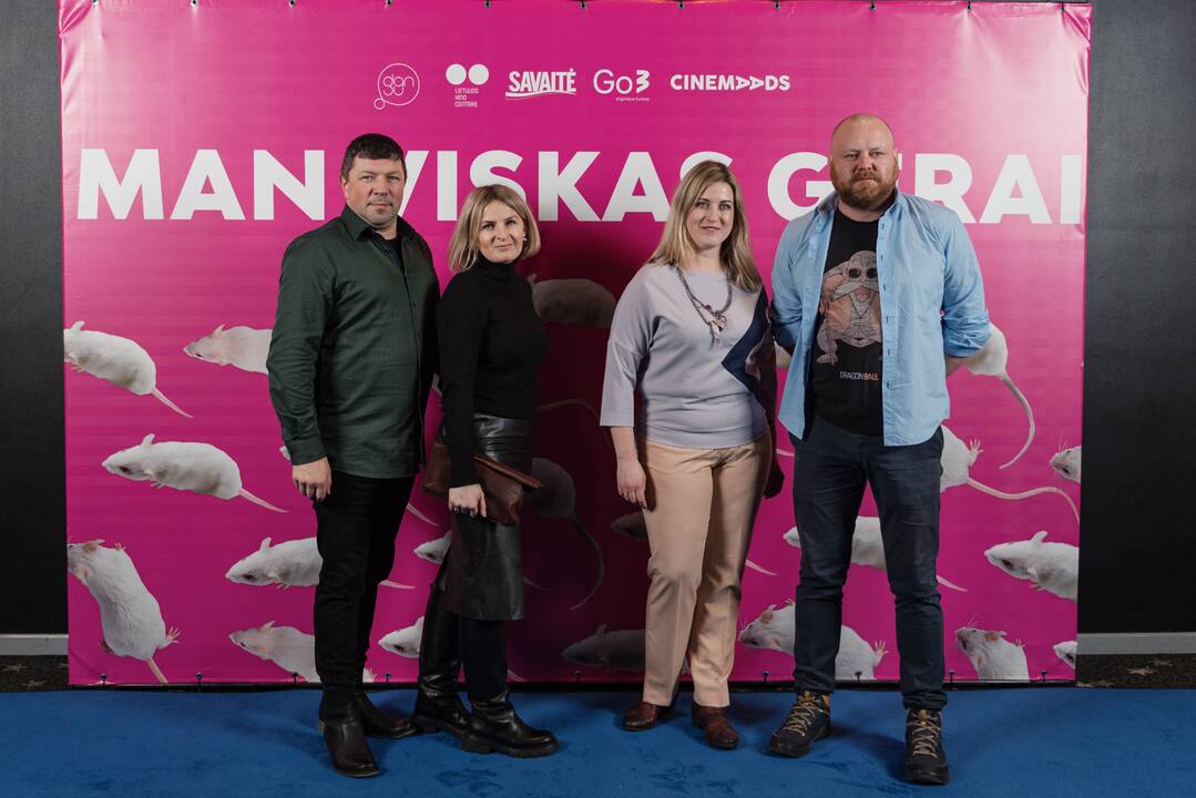 Komiškos dramos „Man viskas gerai“ premjera