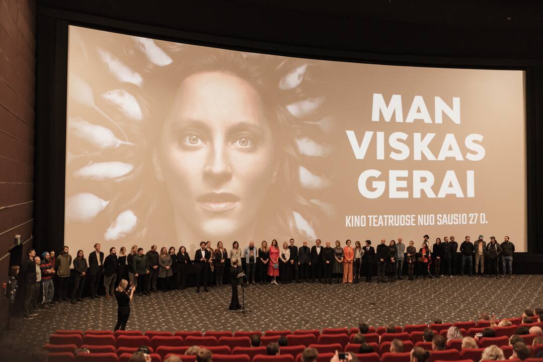 Komiškos dramos „Man viskas gerai“ premjera