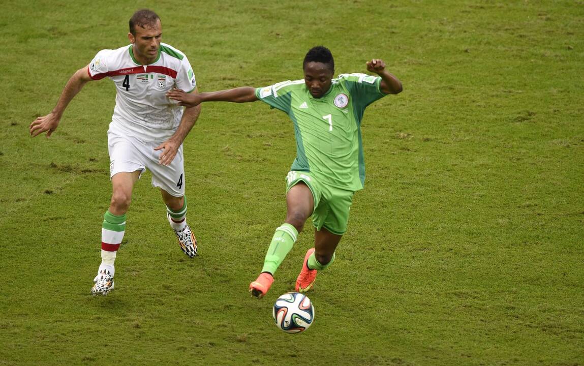 Pasaulio futbolo čempionatas: Nigerija - Iranas