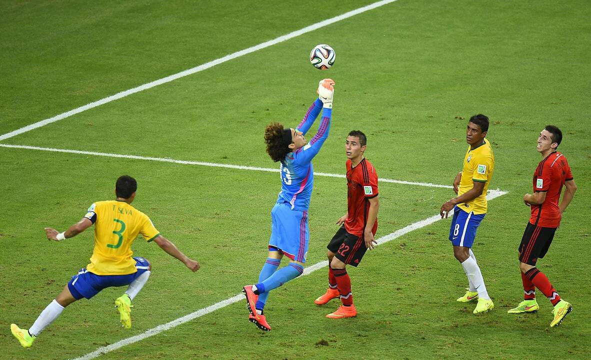 Pasaulio futbolo čempionatas: Brazilija - Meksika