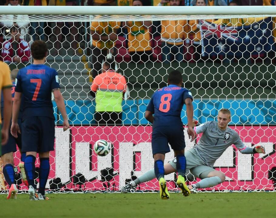 Pasaulio futbolo čempionatas: Olandija - Australija