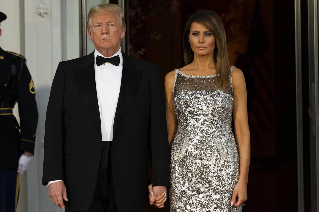 Donaldas Trumpas ir Melania Trump