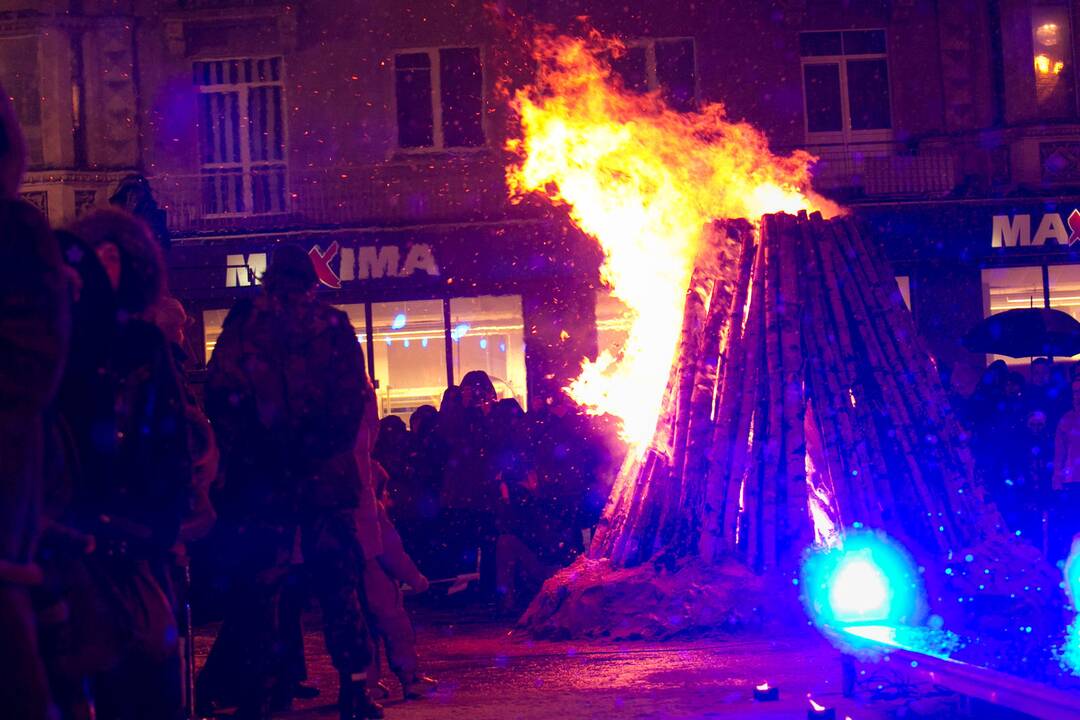 Laisvės laužai prie Seimo