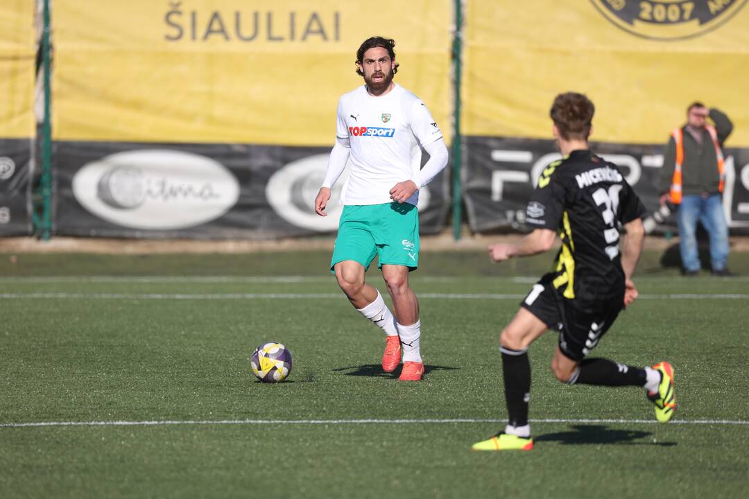 „TOPsport A lyga“: FA „Šiauliai“  – „Kauno Žalgiris“ 2:3