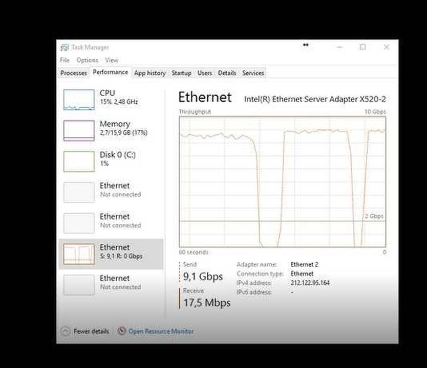 „Skynet“ pirmasis Lietuvoje išbandė 10 Gb/s interneto greitį