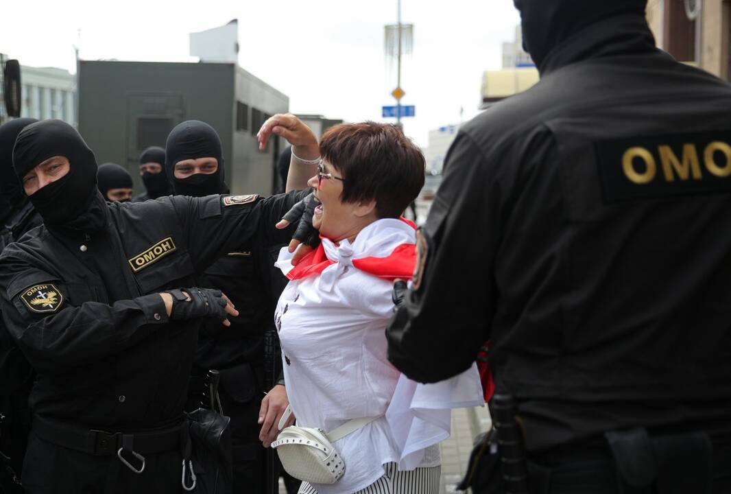 Protestai Minske