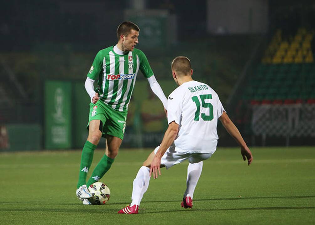 "Žalgirio" futbolininkai "Spyriui" smeigė penkis įvarčius