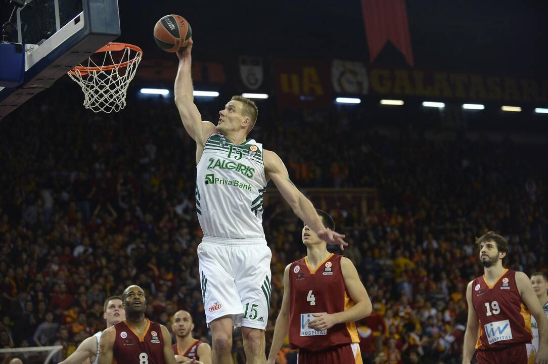 LKL: "Žalgirio" aukštaūgis R.Javtokas pripažintas geriausiu savaitės krepšininku