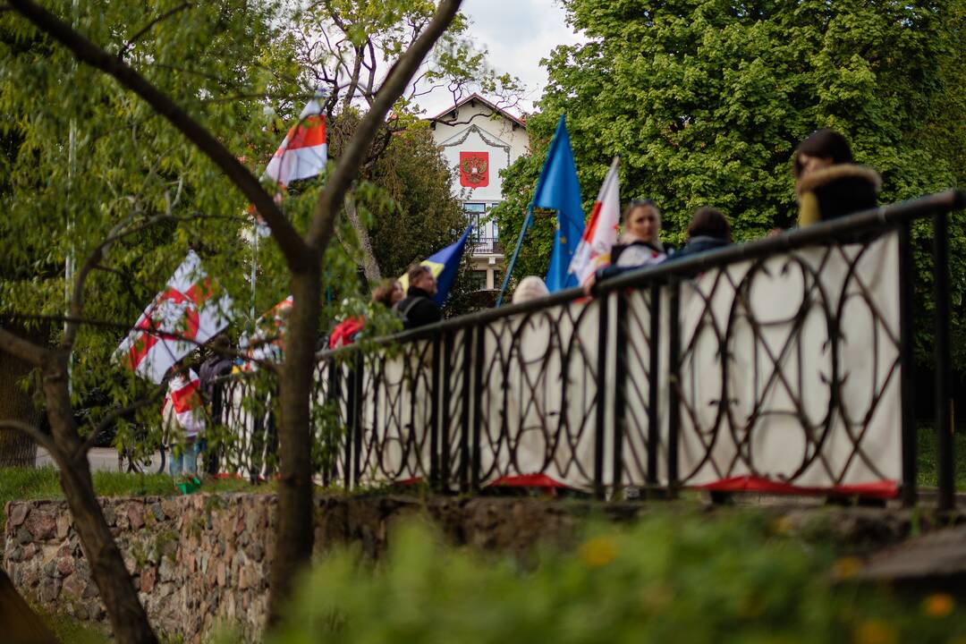 Protestas prieš karą Ukrainoje ir agresiją Baltarusijoje