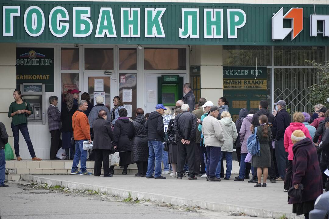 Po Rusijos įvykdytos Ukrainos sričių aneksijos teisių pažeidimų problema paaštrės 