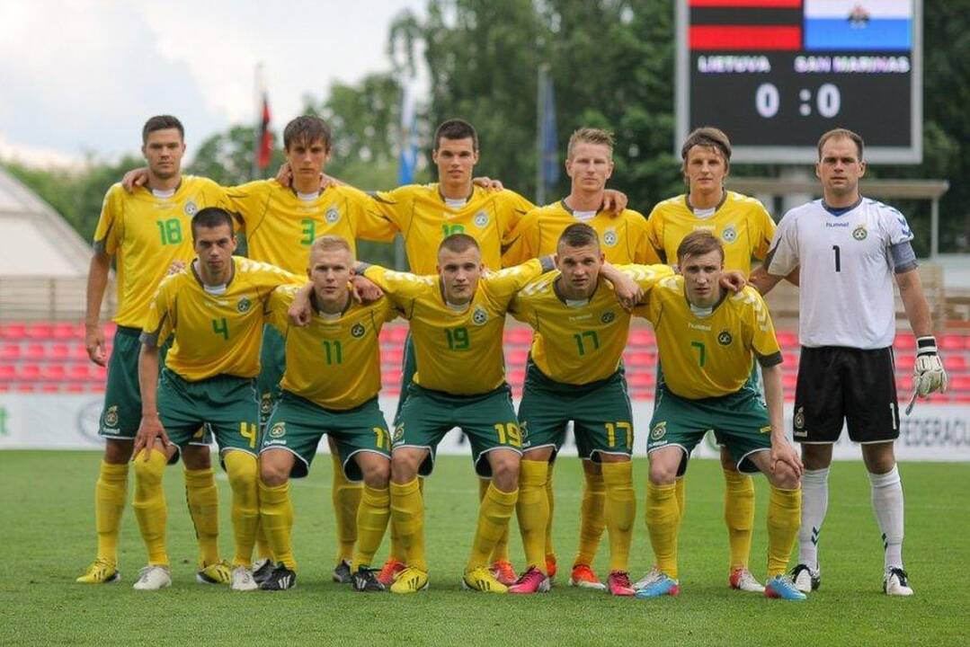 Lietuvos U-21 futbolo rinktinė su Baltarusija išsiskyrė taikiai