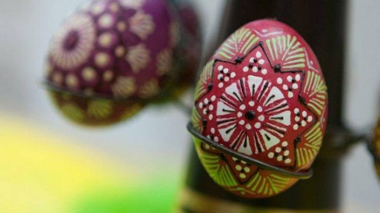 V. Kusas toliau stebina įspūdingais margučiais