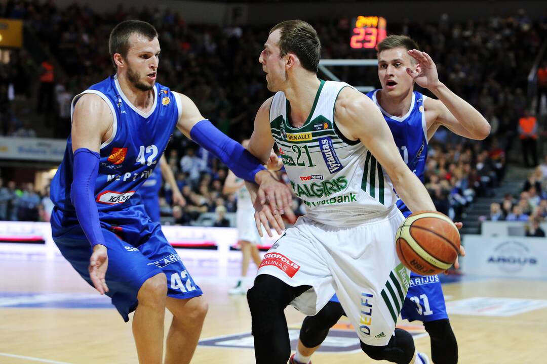 LKL finalas: "Neptūnas" - "Žalgiris" (trečiosios rungtynės)