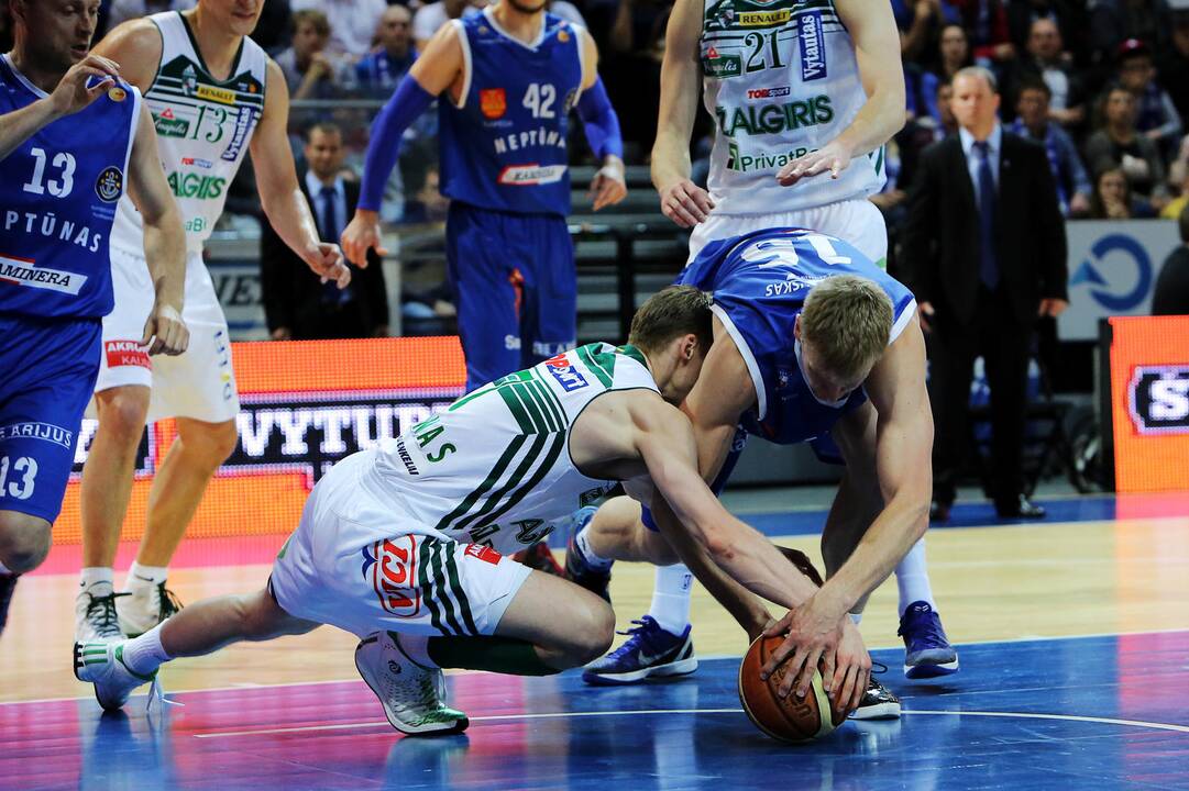 LKL finalas: "Neptūnas" - "Žalgiris" (trečiosios rungtynės)
