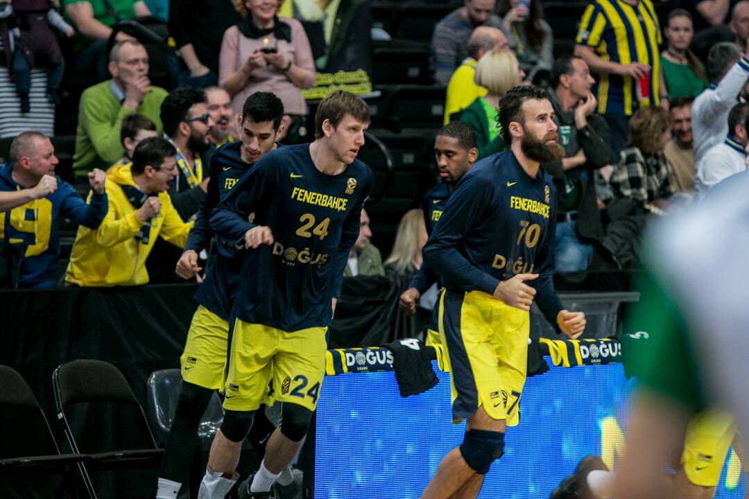 Kauno „Žalgiris“ - Stambulo „Fenerbahce“