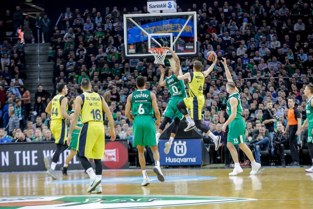 Kauno „Žalgiris“ - Stambulo „Fenerbahce“