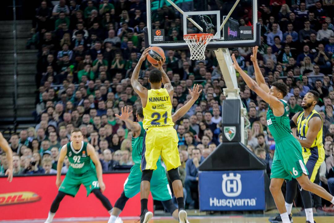 Kauno „Žalgiris“ - Stambulo „Fenerbahce“