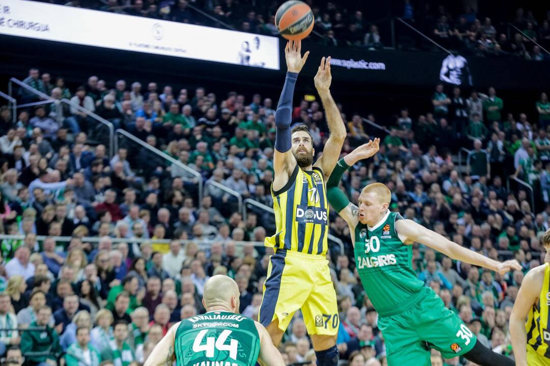 Kauno „Žalgiris“ - Stambulo „Fenerbahce“