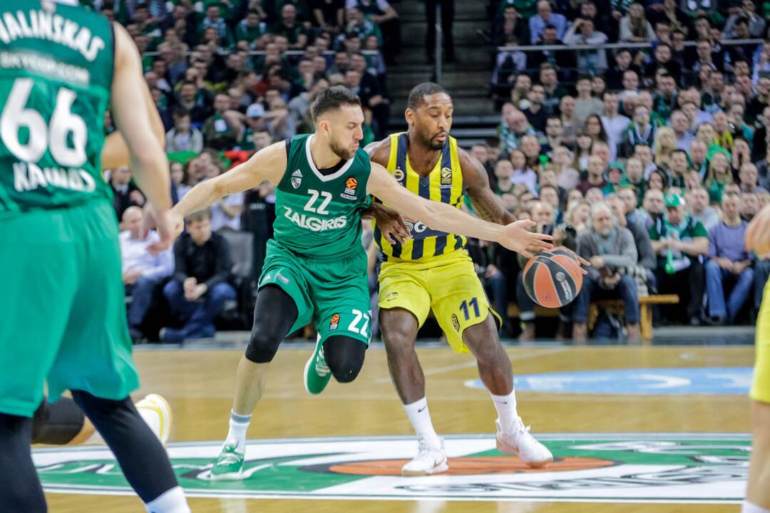 Kauno „Žalgiris“ - Stambulo „Fenerbahce“