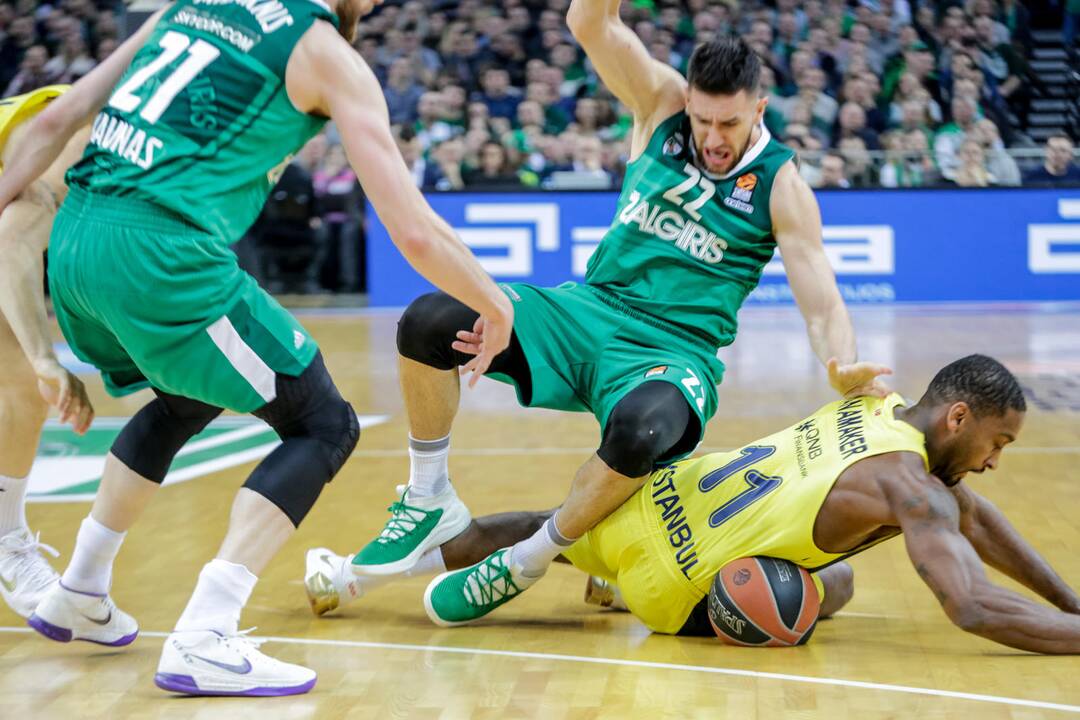 Kauno „Žalgiris“ - Stambulo „Fenerbahce“