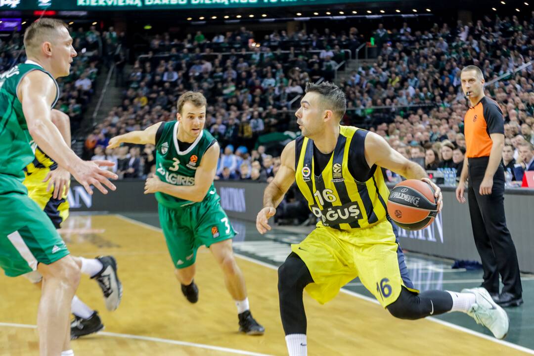 Kauno „Žalgiris“ - Stambulo „Fenerbahce“