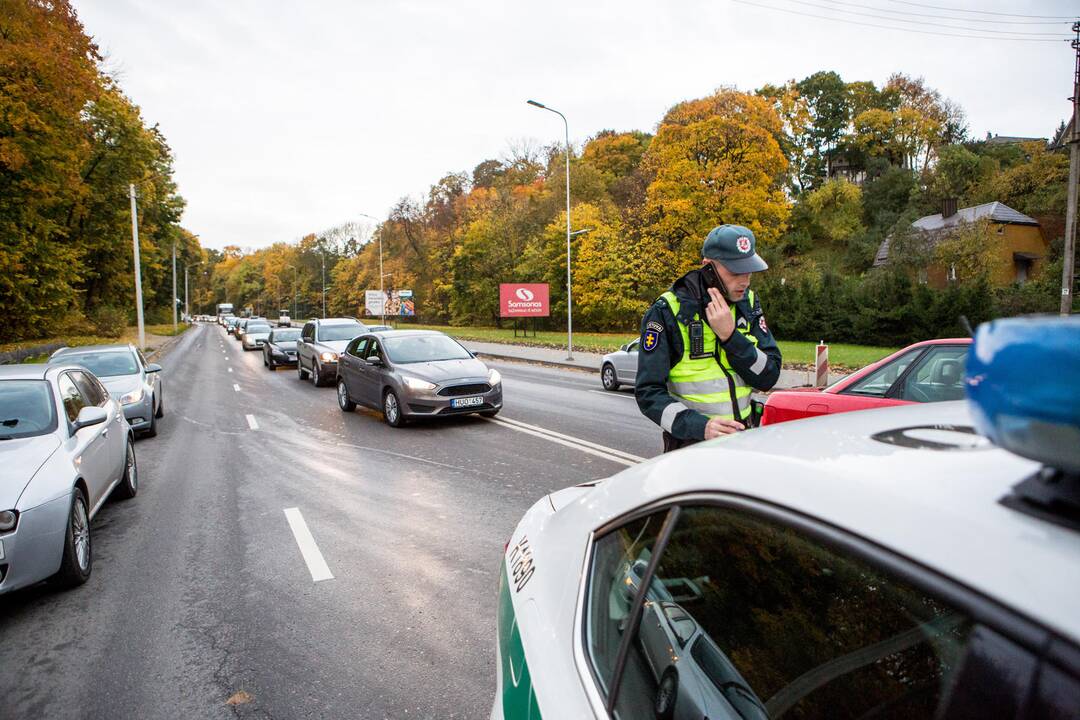 Masinė avarija Veiverių g.