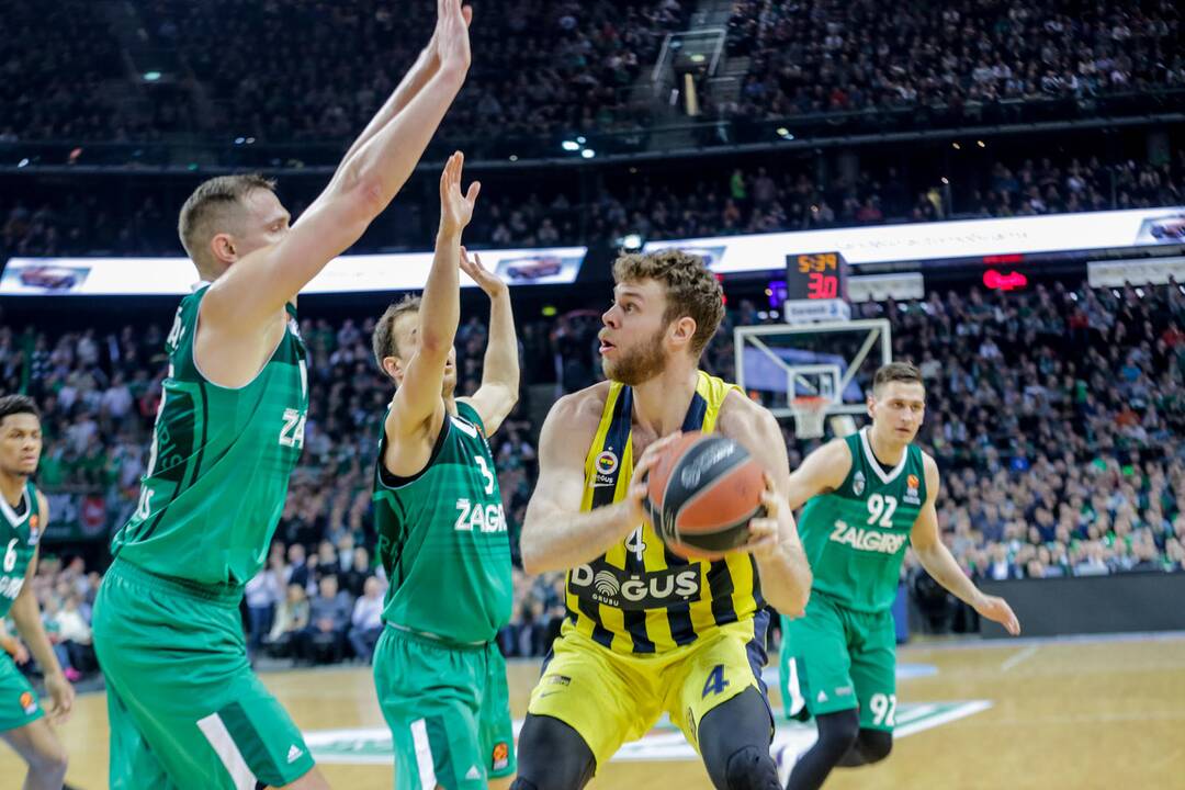 Kauno „Žalgiris“ - Stambulo „Fenerbahce“