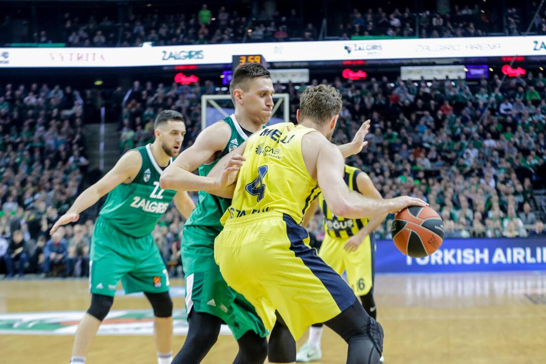 Kauno „Žalgiris“ - Stambulo „Fenerbahce“