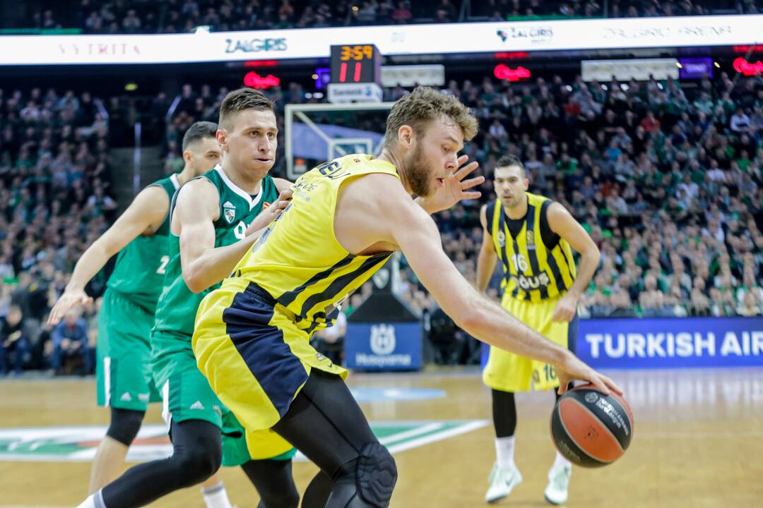 Kauno „Žalgiris“ - Stambulo „Fenerbahce“